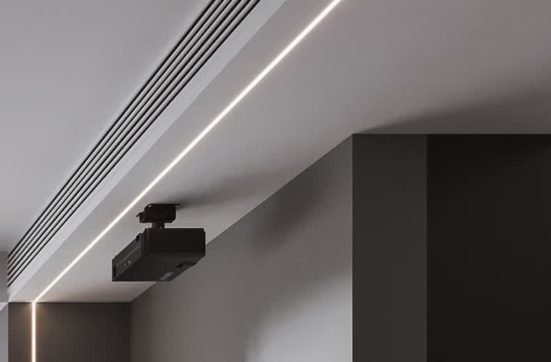 流水线型灯槽led线形灯线条灯槽铝合金暗装线性灯预埋铝槽灯带明装