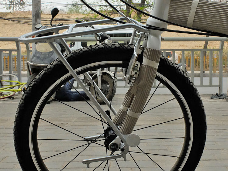 佧森滋20寸折叠车前货架p8前货架折叠自行车p18d8前筐架kaa084货架s18