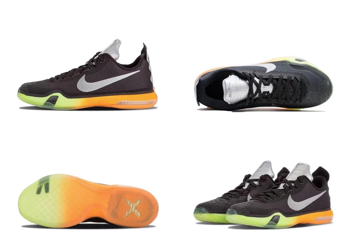 kobe zk 10 科比10代篮球鞋 zoom气垫透气轻便防滑学生男运动鞋 阴阳