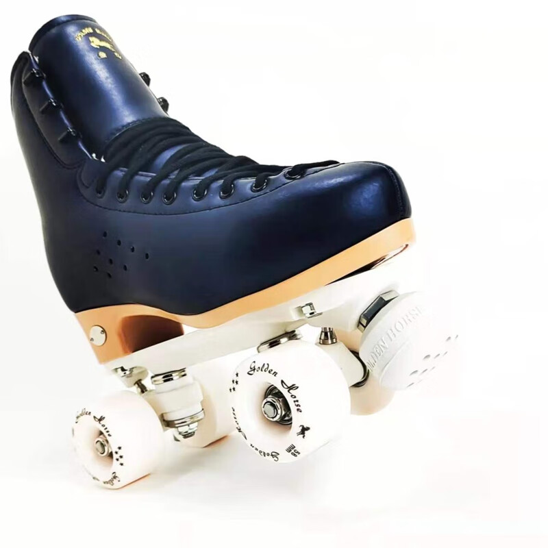 吾诺 厦门金马溜冰鞋双排 花样双排溜冰鞋成年闪光轮 儿童旱冰鞋发光