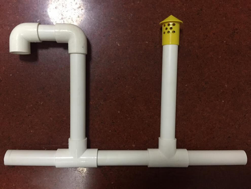 新款中央空调排水管透气帽pvc冷凝25水管排气帽吊码吊杆卡扣套管翼灿