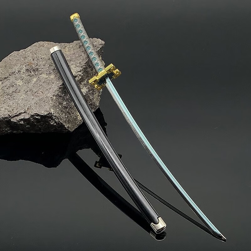 gotp 鬼灭之刃周边日轮刀金属模型我妻善逸灶门碳治郎富冈义勇 不死川