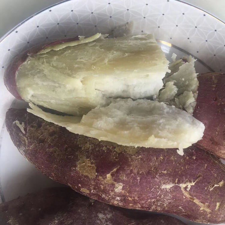 现挖10斤白心红薯新鲜超糯超粉板栗薯农家番薯地瓜山芋蜜薯15斤白心粉