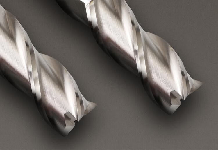 定制超硬白钢铣刀3刃铝专用立铣刀高速钢全磨过中心不锈钢锣刀261160