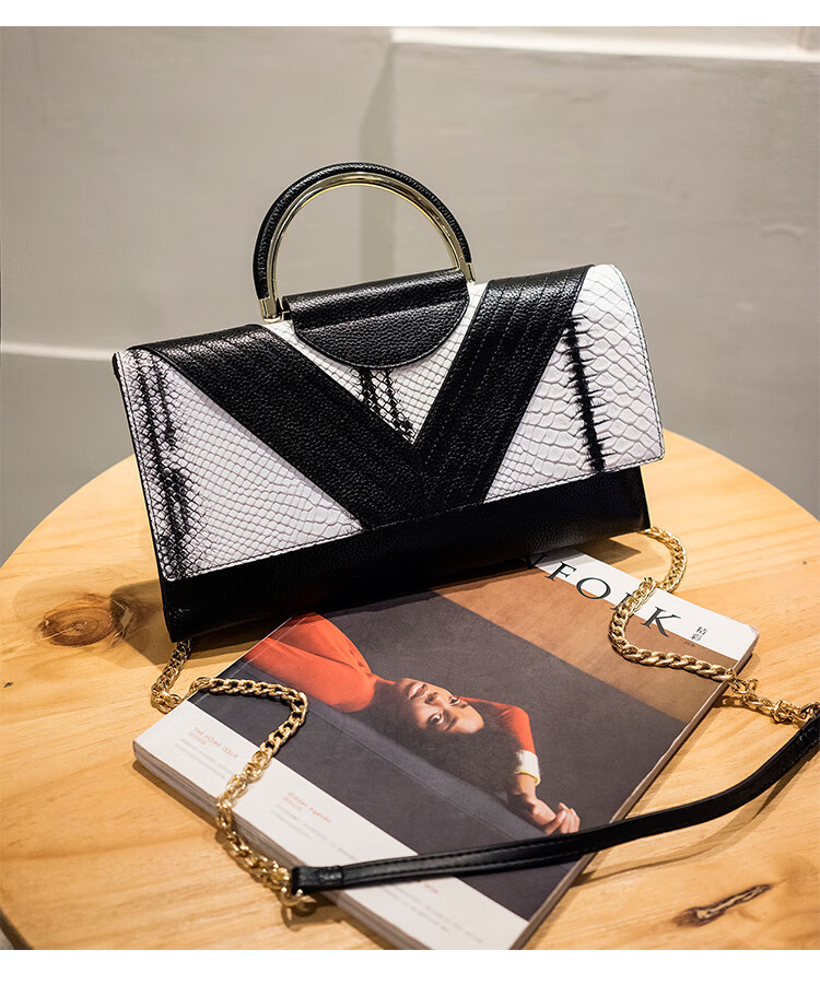 sara lee品牌 手拿包女2020新款时尚大容量真皮牛皮信封手抓包手提