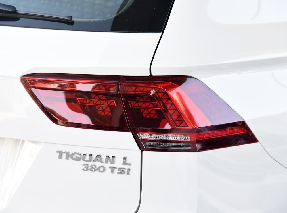 小道童车品大众途观 tiguan l后字母标后贴字后备箱标后车标立体标贴