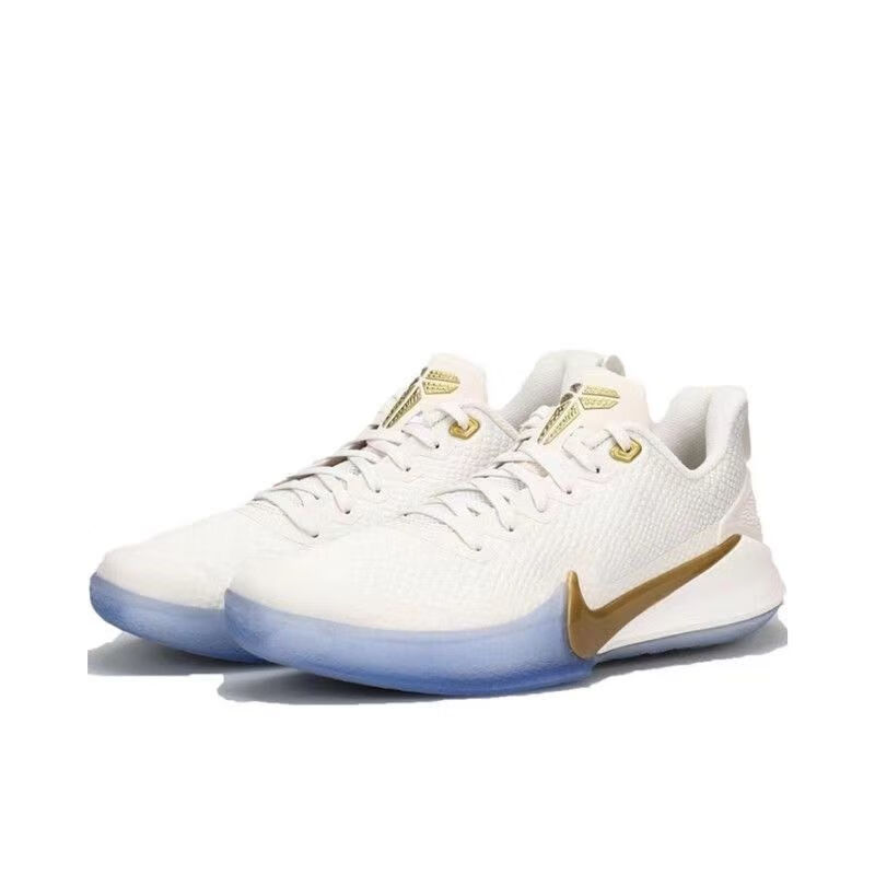 focus 科比曼巴白金黑白学生轻便透气球鞋ao4434-004 白金_(zoom气垫)