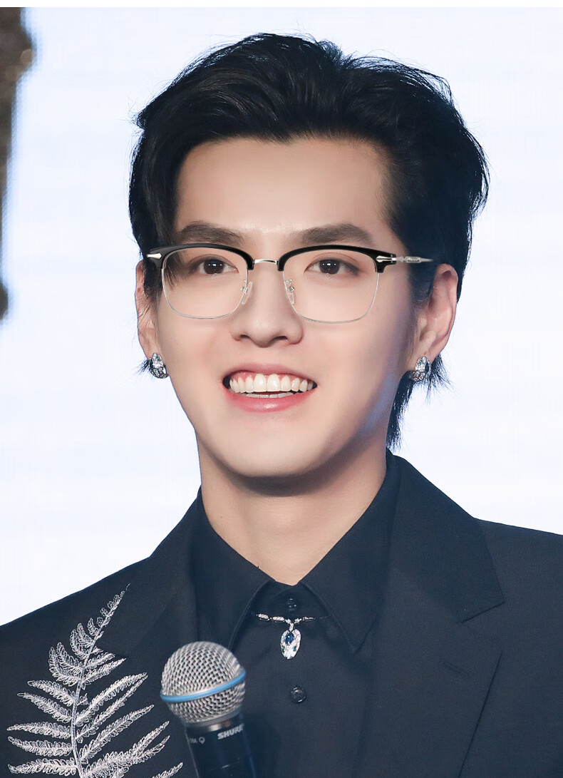 防辐射有带度数可配全框眼镜大脸超轻复古韩版潮吴亦凡同款平光镜架