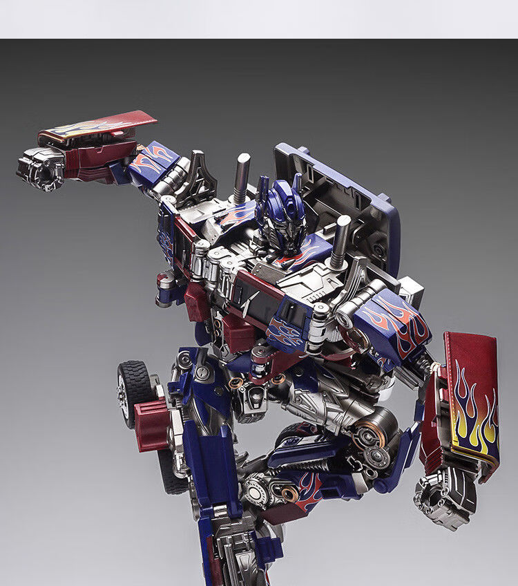 机器人模型男孩子儿童玩具合金版收藏摆件礼物l级擎天柱约25厘米高