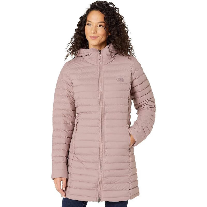 北面the north face冲锋衣女子 twilight mauve xs【图片 价格 品牌