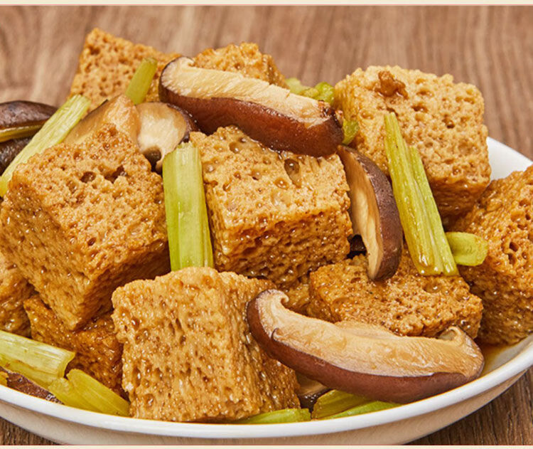 烤麸丁凉皮专用面筋凉拌菜素食火锅四喜四鲜面筋河南特产脱水干货两斤