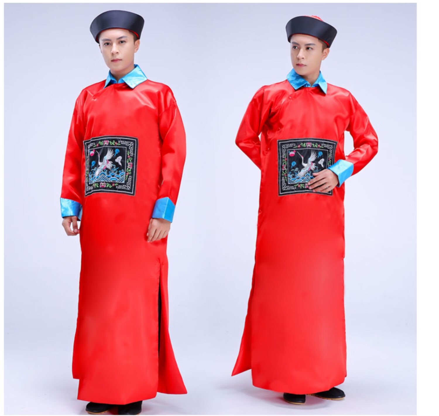 清朝官服清朝僵尸服装万圣节cos成人僵尸服恐怖清朝大臣服官服太监