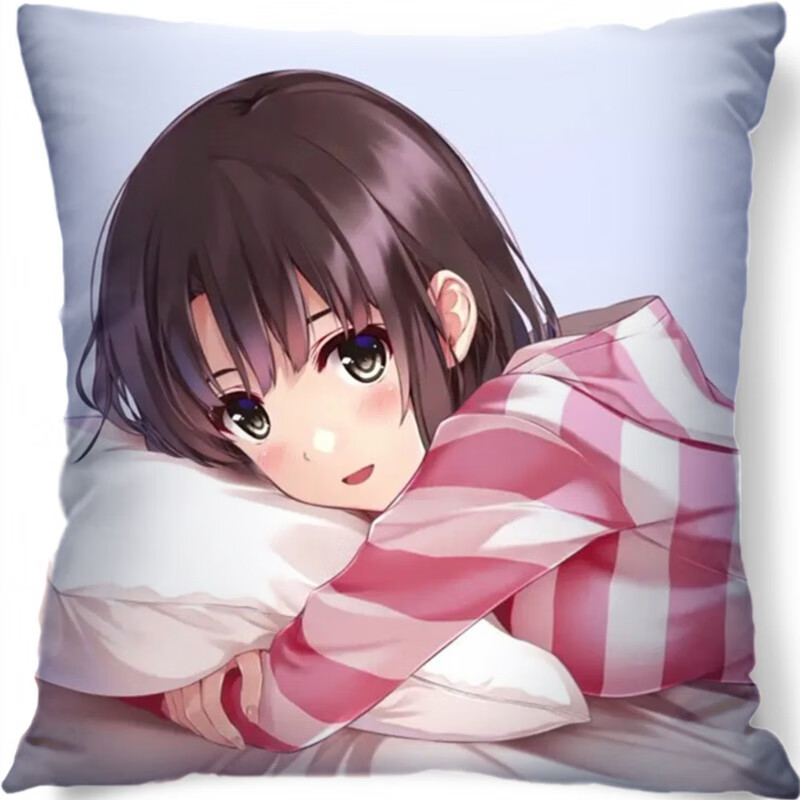 加藤惠周边抱枕路人女主的养成方法英梨梨二次元动漫靠垫枕 编号 18