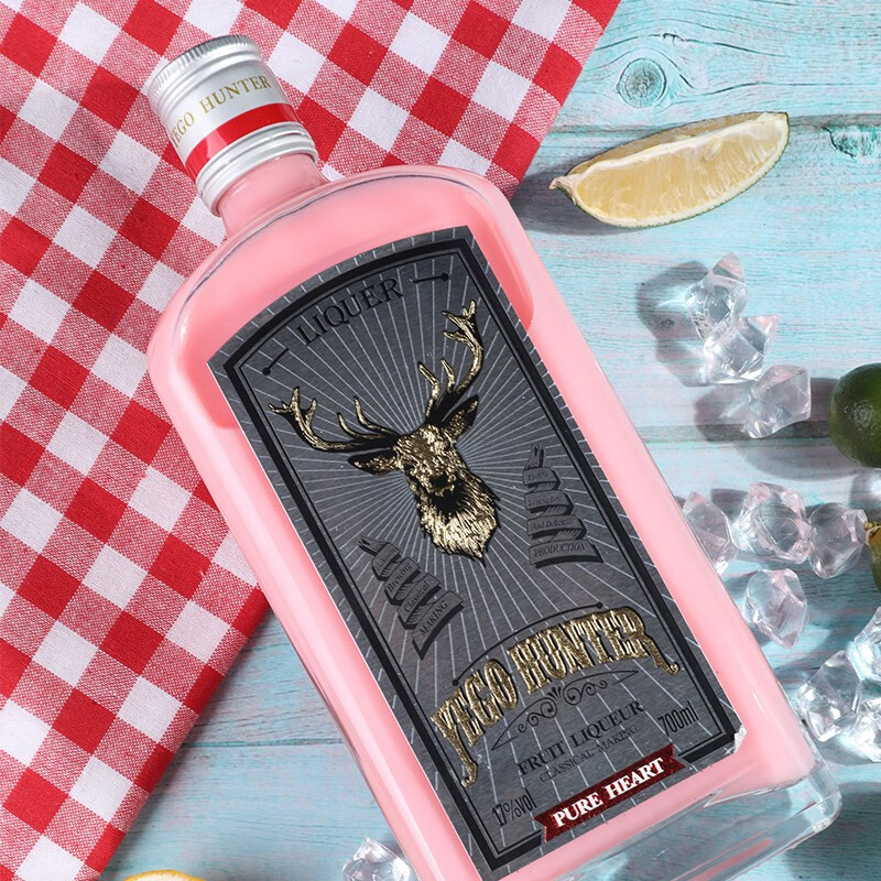 野格哈古雷斯利口酒力娇酒 狩猎者鹿头配制酒果味酒女士微醺洋酒力娇