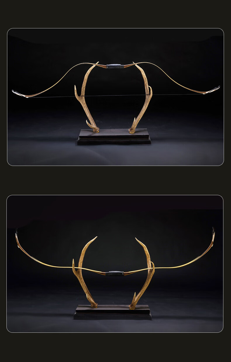 鹰隼(spg) 阿飞传统弓箭四材弓明小梢比赛专用层压纯手工仿古弓户外