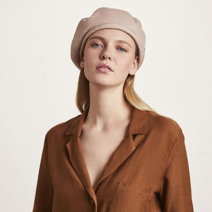 helenkaminski女士帽子秋冬贝雷帽舒适保暖102521deepinkonesizefits