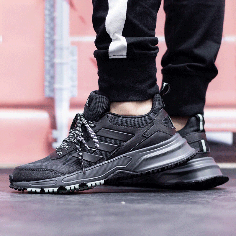 阿迪达斯跑步鞋女鞋春季ROCKADIA TRAIL 3.0轻便减震透气运动鞋FW5287 FW5287黑色37【图片价格品牌报价】-京东