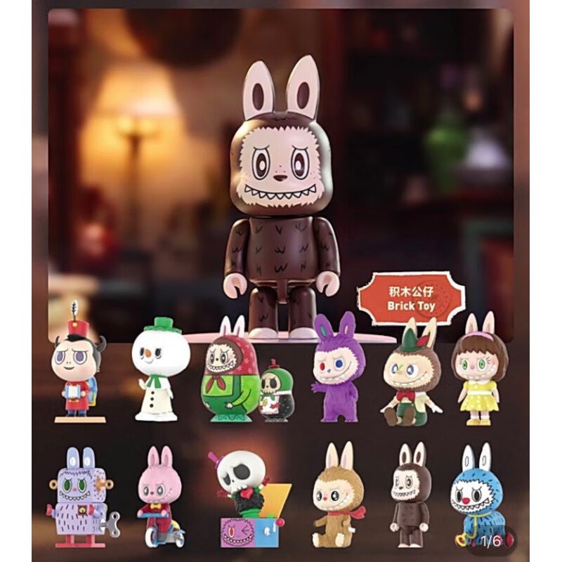 适用于精灵玩具系列盲盒公仔娃娃确认款现货 泥胶公仔clay doll【图片