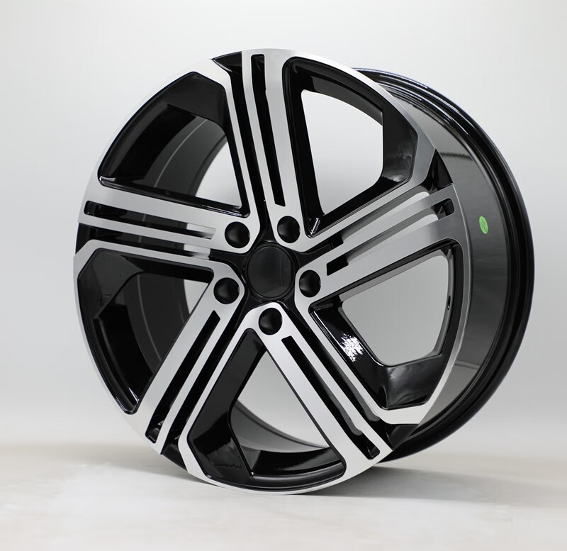 适用于大众新款polo高尔夫gti 14 16 1718寸改装铝轮毂战斧款轮毂