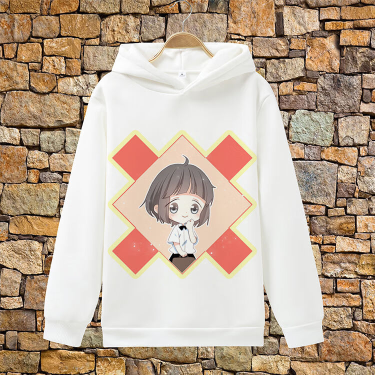 q版怦然心动 江应怜 狄淇儿 套头卫衣周边动漫二次元男女同款衣服 1