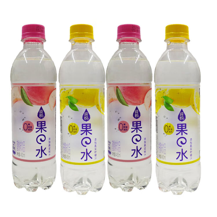 纯悦果水纯悦无蔗糖果水 450ml 可口 可.