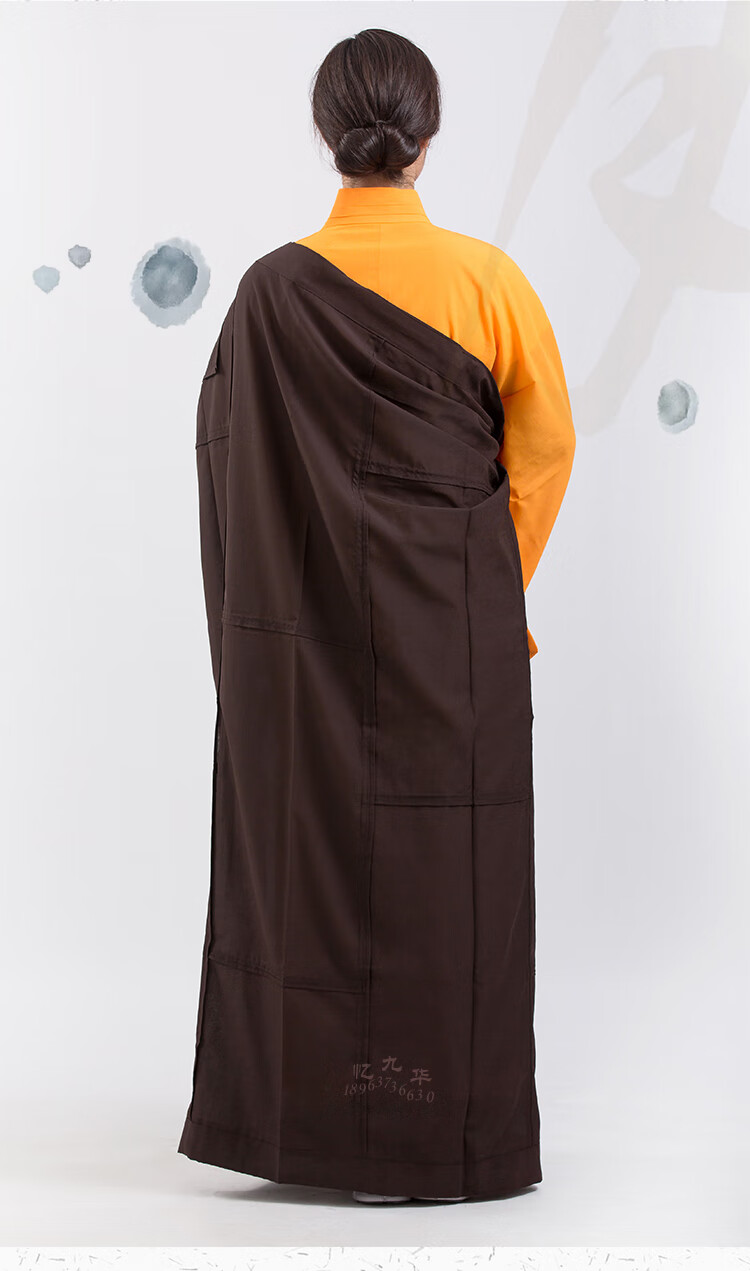 佛教缦衣曼衣出家人的衣服僧服佛教用品僧服海青缦衣搭衣居士服祖衣怅