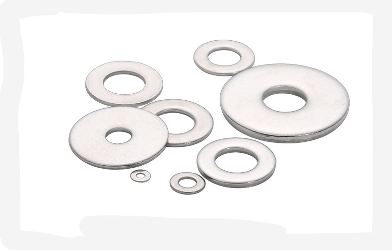 304不锈钢平垫片圆形金属螺丝垫圈华丝介子薄加厚m7m8m10m12m1436n3