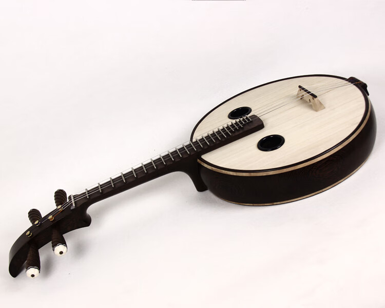 中阮乐器红花梨木贝雕中阮尼龙品初学演奏直头中阮鸡翅木阮琴钢品椿木