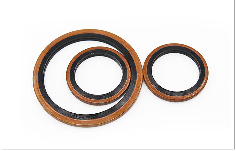 jb982紫铜组合垫圈垫片耐高压耐高温m6m60液压组合油管密封垫圈内14mm