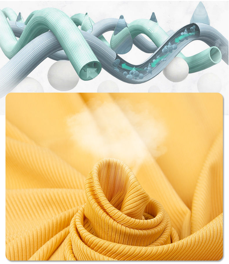 炫丰 冰丝螺纹针织布料清凉透气做夏季弹力背心连衣裙居家服装面料