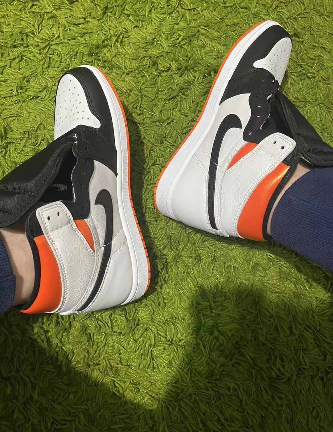 【官方旗舰】aj1retrohighog黑脚趾扣碎4.