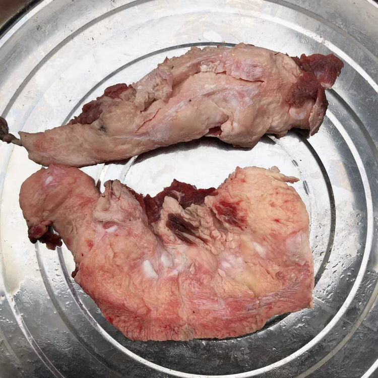 【生鲜牛油 牛胸膘牛油 500克】新鲜整块牛胸油胸口捞胸口油 500g