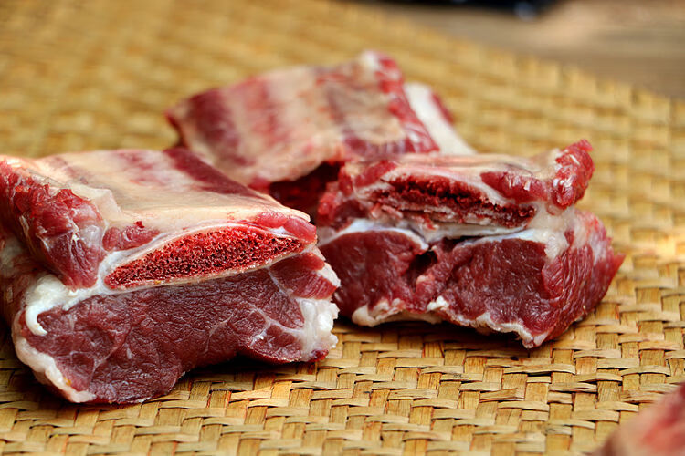 多肉牛排骨正宗散养黄牛鲜牛肉牛脊骨肋排烧烤牛小排现宰现杀多肉牛