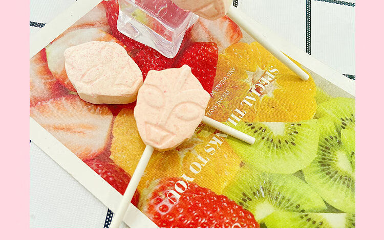 【京喜牧场】创意奥特曼奶片棒棒糖袋装牛奶棒棒糖果批发75-1000g可爱