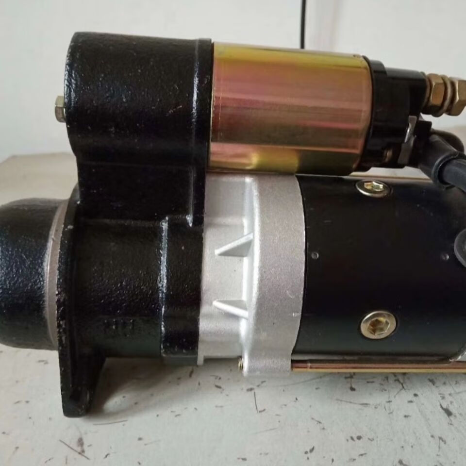 三轮车农用车拖拉机柴油机四缸减速起动机马达258d24v12齿
