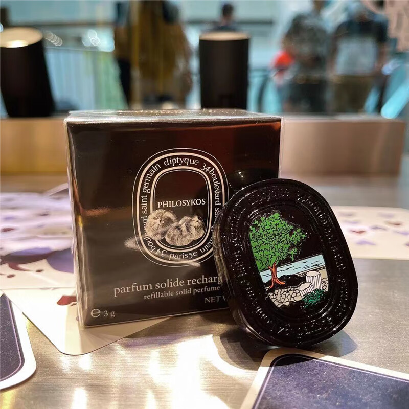 现货diptyque新固体香膏玫瑰34水中之影杜桑无花果巴黎之花3g2021新版