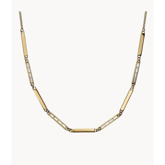 阿玛尼emporio armani女士纯银个性项链精美百搭饰品eg3454710 gold