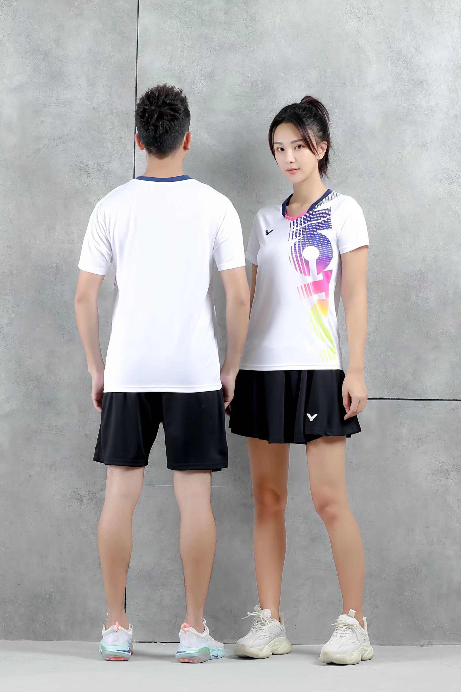 李梓嘉大赛服羽毛球服运动套装男女儿童短袖马来西亚队服李宗伟球衣