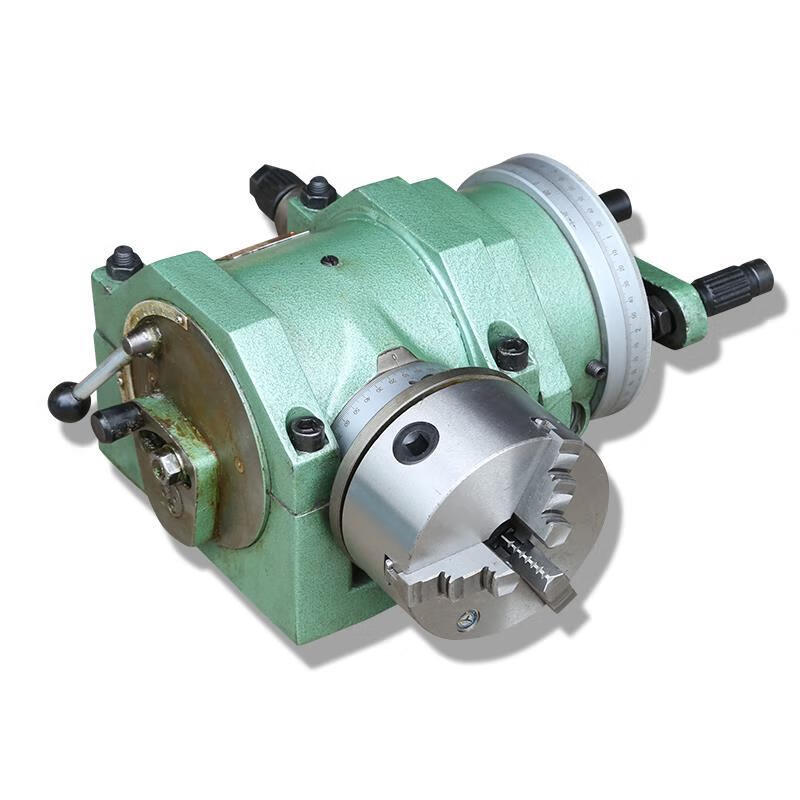 定制分度头f1180100125160200铣床分度头工作台分度盘尾座f11160a配卡