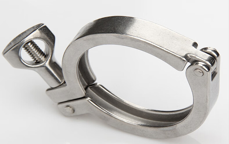 304不锈钢卡箍快速接头紧固抱箍卫生级快装卡扣201管夹卡盘连接件304