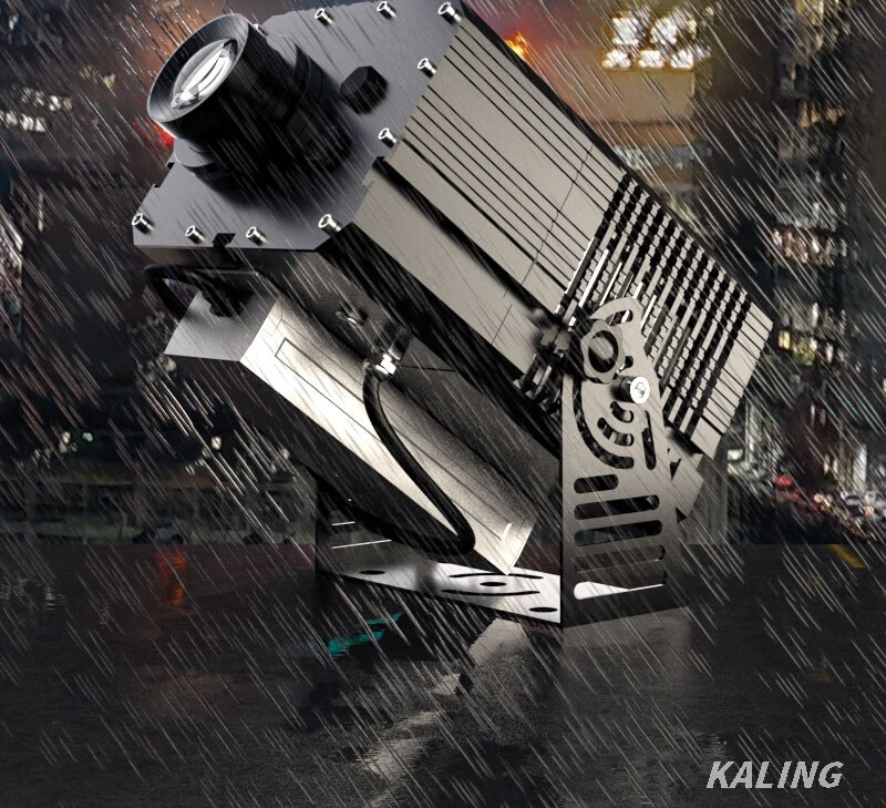 投影灯广告 大功率户外墙面广告射灯logo投影灯激光镭射灯楼体工业