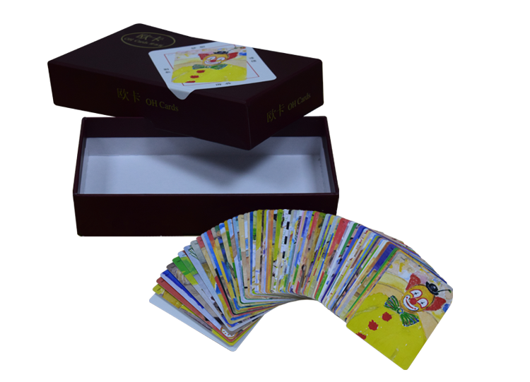 简繁体中文oh卡欧卡牌oh卡牌心理潜意识投射卡片 oh孩童卡(peronita)