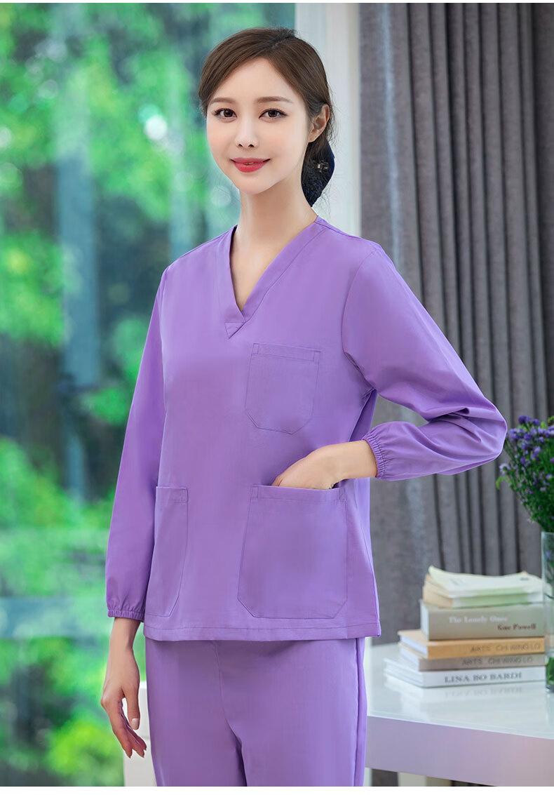 佳妍尚手s室内穿衣服隔离洗手衣男女长袖短袖刷手服美容院口腔医院