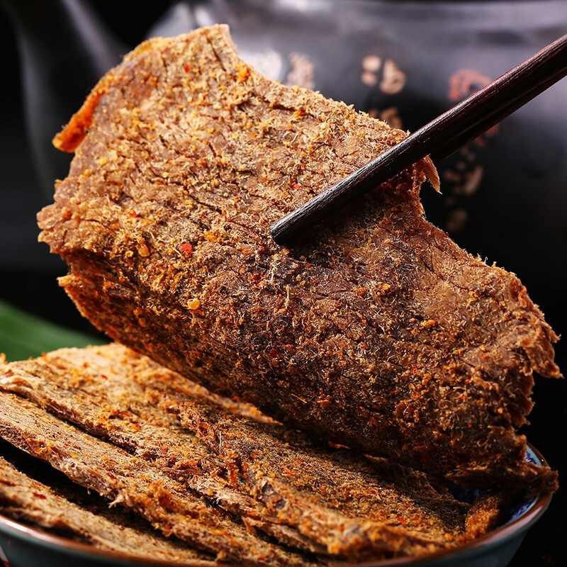 独立小包装经典手撕肉干片500g香辣五香沙嗲200克风干肉干香辣味500g