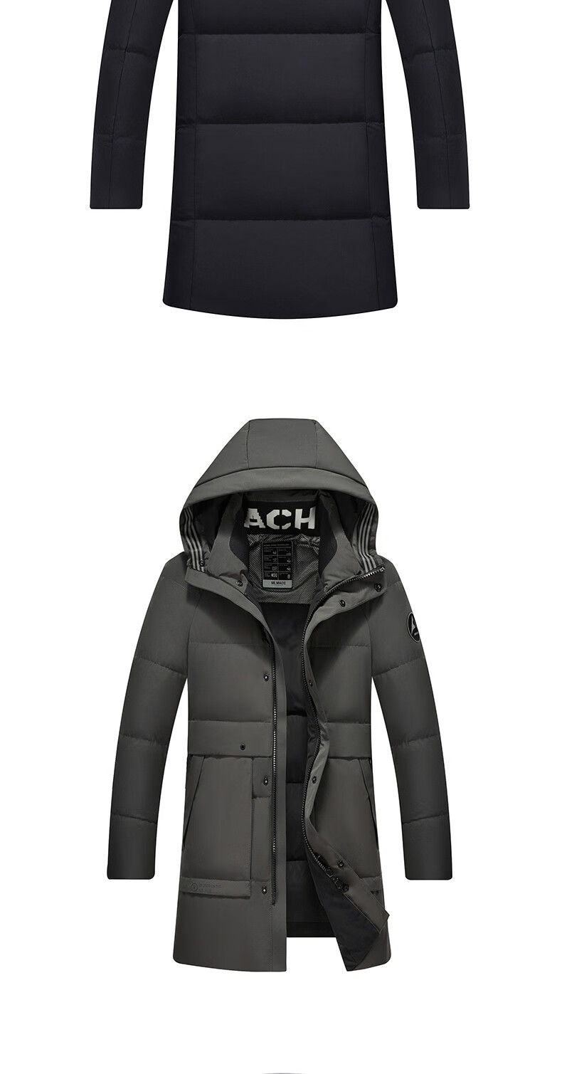 男装 羽绒服 康博(combo) 康博combo羽绒服男中长款2020冬季新款防寒