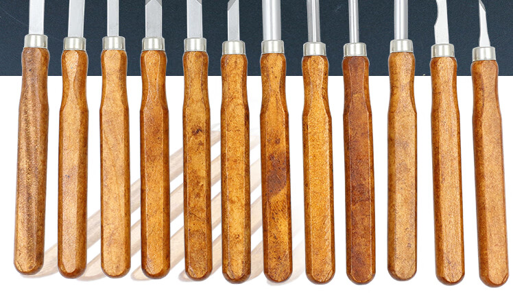 木刻雕刀 木雕文玩工具 木雕刀 手工木刻刀 橡皮雕刻 雕刻刀套装 单支