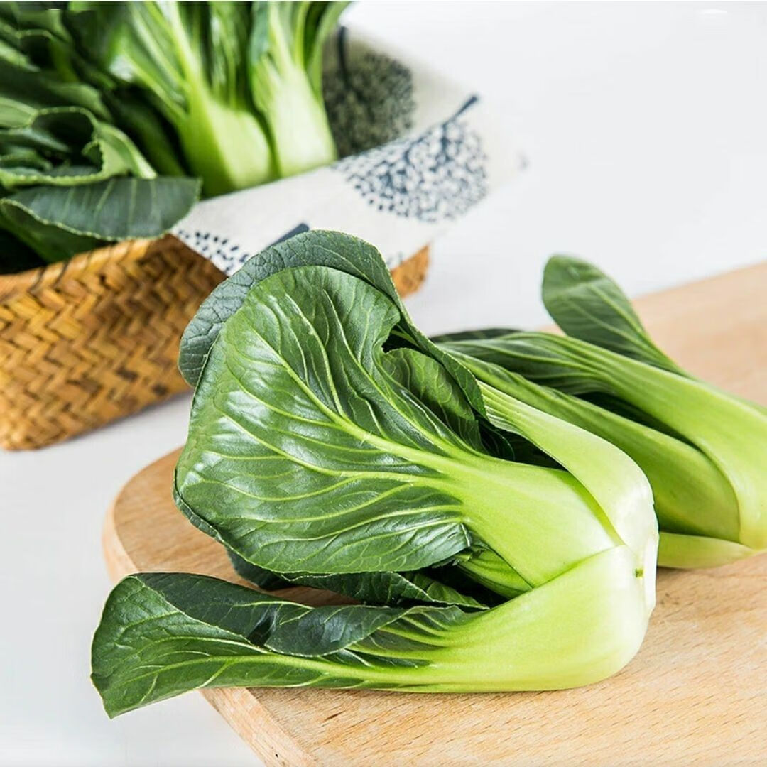 苏北霜冻青菜苔苏州青太湖青菜苔蔬菜新鲜农家自种矮脚菜心一斤装