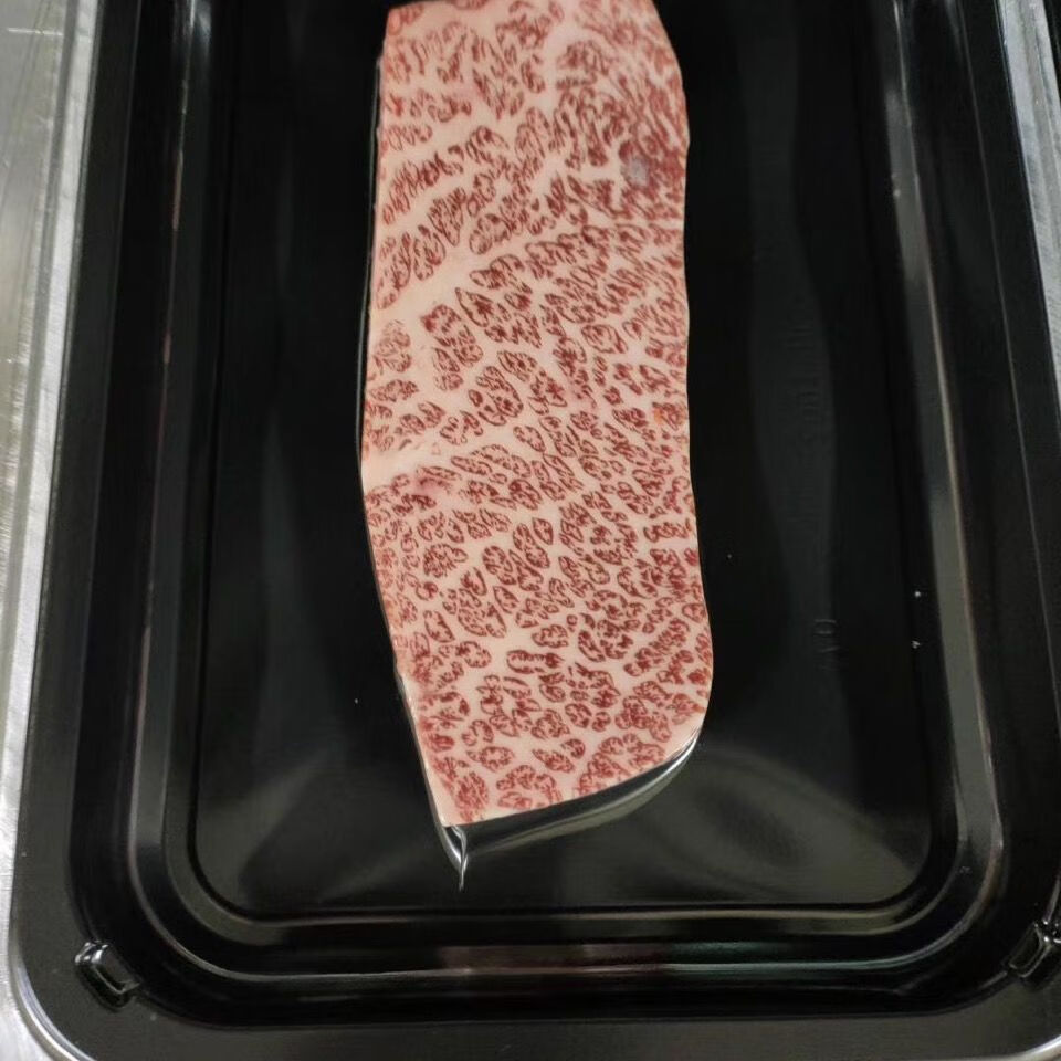 澳洲m12雪花5a羽下肉牛排新鲜黑毛和牛日本神户牛肉a5三片1500g