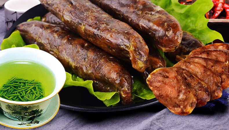 香肠风味香肠山东博山特产精肉香肠礼盒即食肉食多规格风干无淀粉下酒