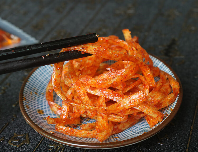 香满园平江素牛肉拉面辣条湖南特产包装香辣面筋22克儿时怀旧 22克*10